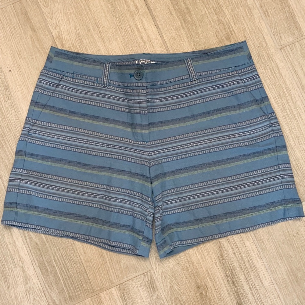 Ann Taylor Loft blue shorts